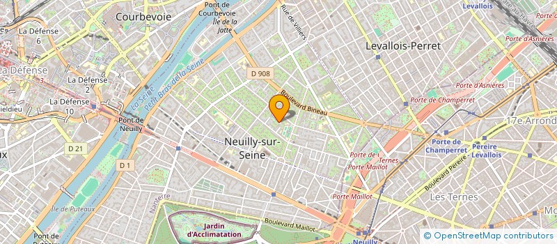 localisation de l'entreprise PHONE PROTECT SYSTEM à NEUILLY-SUR-SEINE