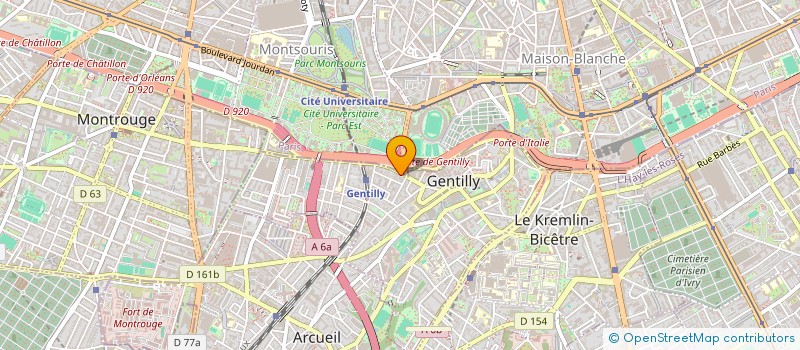 localisation de l'entreprise PHONE'RADIO à GENTILLY