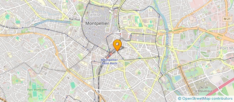 localisation de l'entreprise PHONE SERVICE à MONTPELLIER
