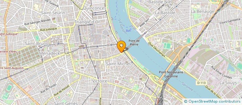 localisation de l'entreprise PHONE SERVICE à BORDEAUX