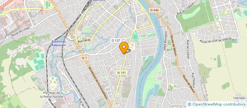 localisation de l'entreprise PHONE-SERVICES à CORBEIL-ESSONNES