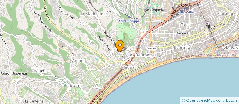 localisation de l'entreprise PHONE SPACE à NICE
