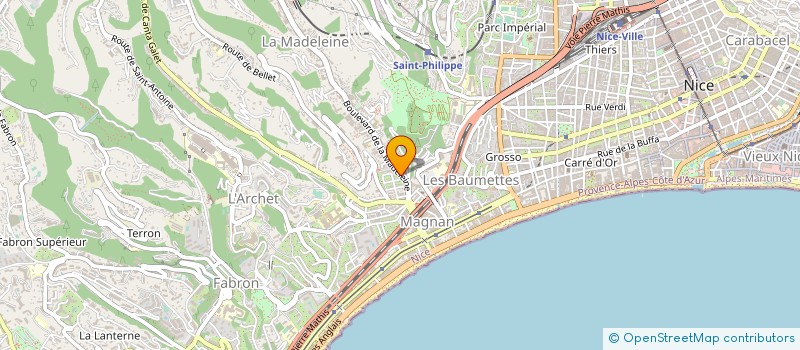 localisation de l'entreprise PHONE SPACE  NICE