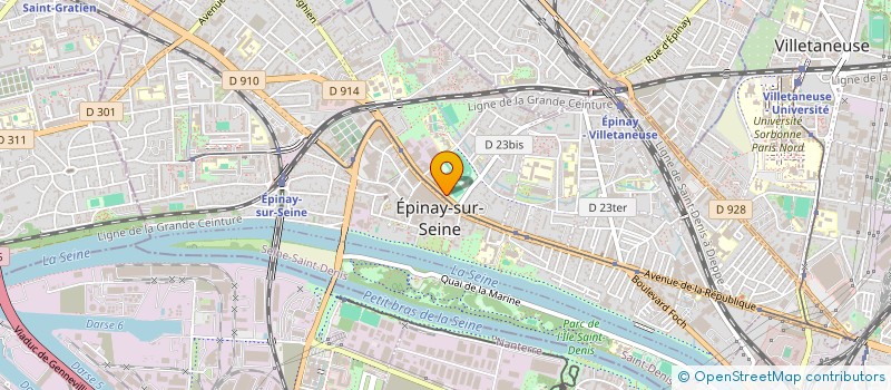 localisation de l'entreprise PHONE TIME à EPINAY-SUR-SEINE