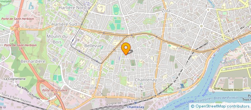 localisation de l'entreprise PHONE TO BE à NANTES