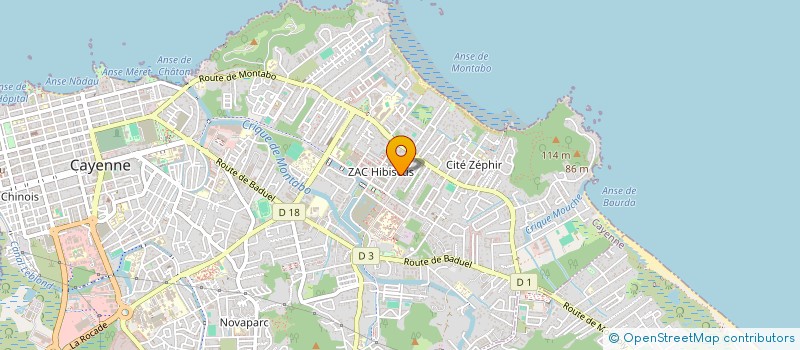 localisation de l'entreprise PHONE TO PHONE à CAYENNE
