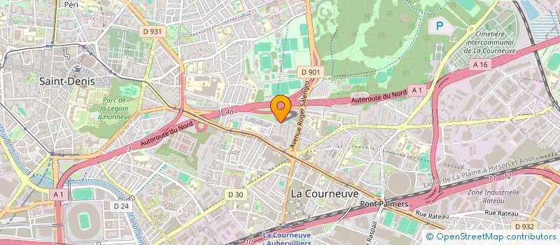 localisation de l'entreprise PHONE TS à LA COURNEUVE