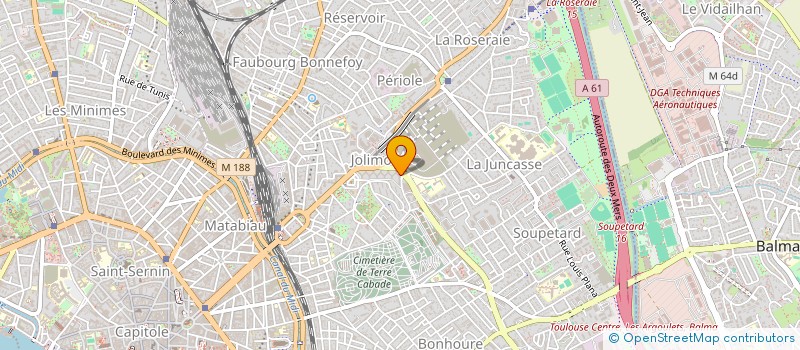 localisation de l'entreprise PHONE UP à TOULOUSE