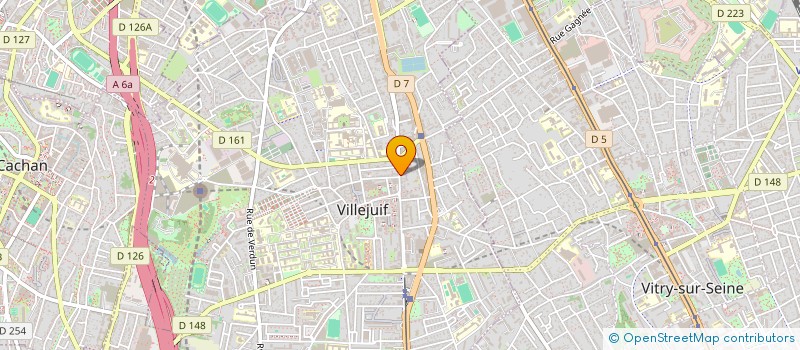 localisation de l'entreprise PHONE VITAL à VILLEJUIF