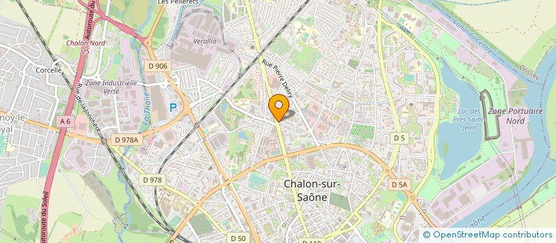localisation de l'entreprise PHONE VOYAGES à CHALON-SUR-SAONE