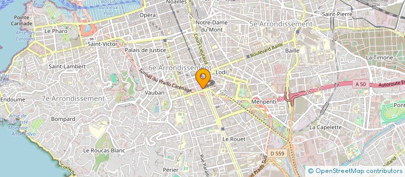 localisation de l'entreprise PHONECOM à MARSEILLE