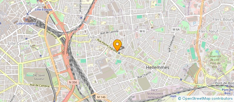 localisation de l'entreprise PHONECOM SERVICES à LILLE