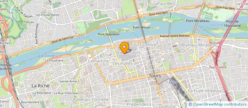 localisation de l'entreprise PHONELEC à TOURS