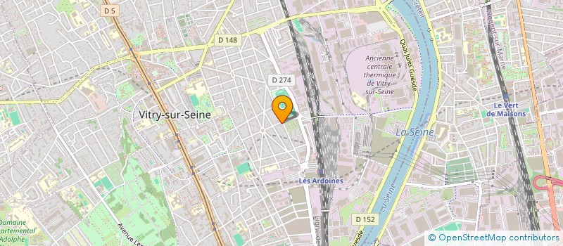 localisation de l'entreprise PHONEO  VITRY-SUR-SEINE