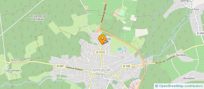 localisation de l'entreprise PHONERA  CASTELNAU-DE-MEDOC