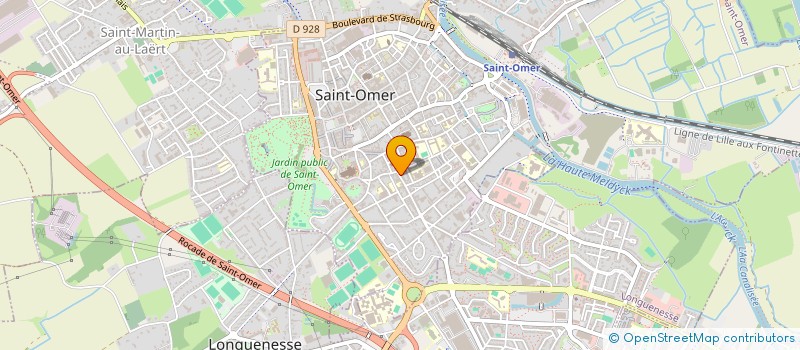 localisation de l'entreprise PHONETASTIK SAINT-OMER  SAINT-OMER