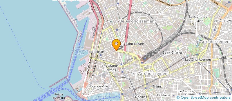 localisation de l'entreprise PHONETECH à MARSEILLE