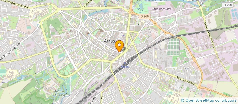 localisation de l'entreprise PHONETHIQUE à ARRAS
