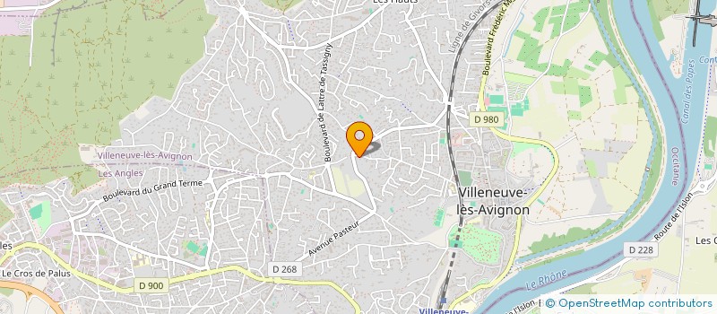 localisation de l'entreprise PHONETIK  VILLENEUVE-LES-AVIGNON