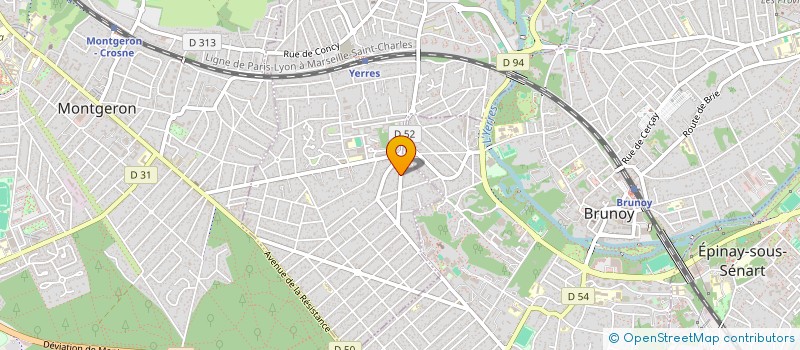 localisation de l'entreprise PHONEXIA à YERRES