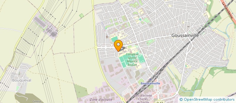 localisation de l'entreprise PHONG TRAO VOVINAM VIET VO DAO  GOUSSAINVILLE