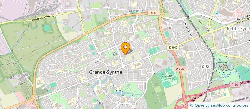 localisation de l'entreprise PHONICA - NETWORKS à GRANDE-SYNTHE