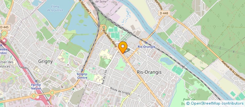 localisation de l'entreprise PHONING 5 à RIS-ORANGIS