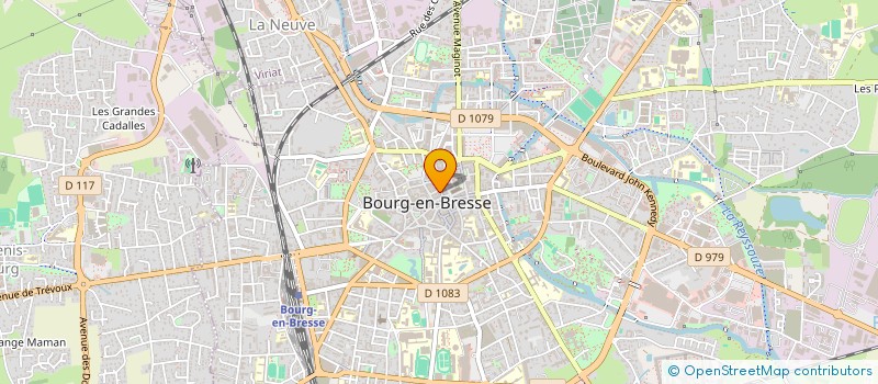 localisation de l'entreprise PHONITECH à BOURG-EN-BRESSE