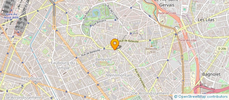 localisation de l'entreprise PHONO-LOGIQUE  PARIS