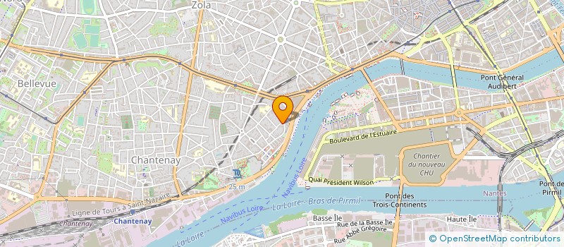 localisation de l'entreprise PHONOSYNTHESE à NANTES