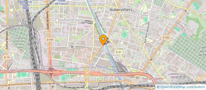 localisation de l'entreprise PHONQUE à AUBERVILLIERS