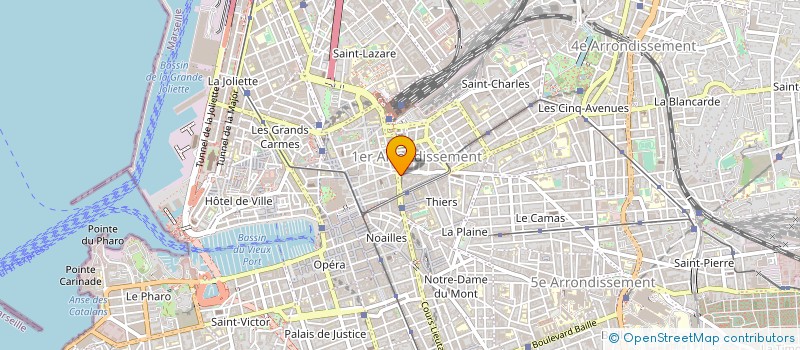 localisation de l'entreprise PHONY COM à MARSEILLE