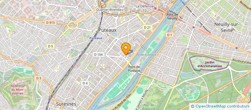 localisation de l'entreprise PHOQUES EN FOLIES à PUTEAUX