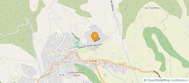 localisation de l'entreprise PHOREA  FORCALQUIER