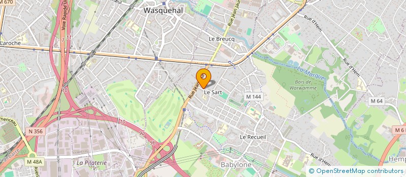 localisation de l'entreprise PHOREXY à VILLENEUVE-D'ASCQ