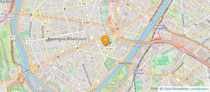 localisation de l'entreprise PHOROSSIMO à BOULOGNE-BILLANCOURT