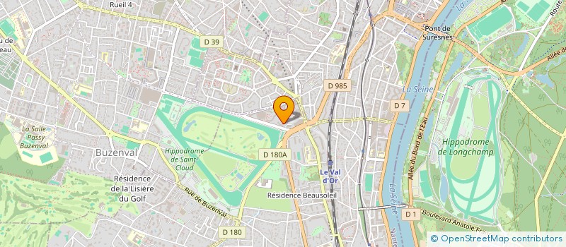 localisation de l'entreprise PHOSFORHE  SAINT-CLOUD