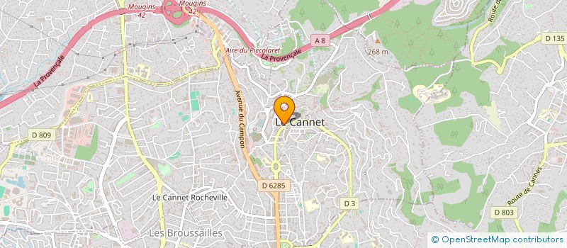 localisation de l'entreprise PHOT-IMAGE à LE CANNET