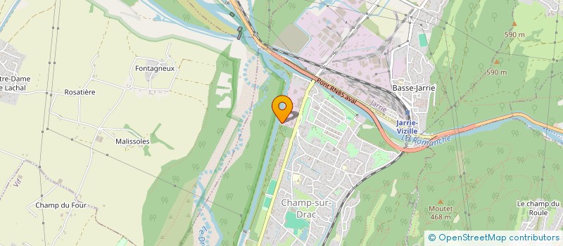 localisation de l'entreprise PHOT'ON 38  JARRIE