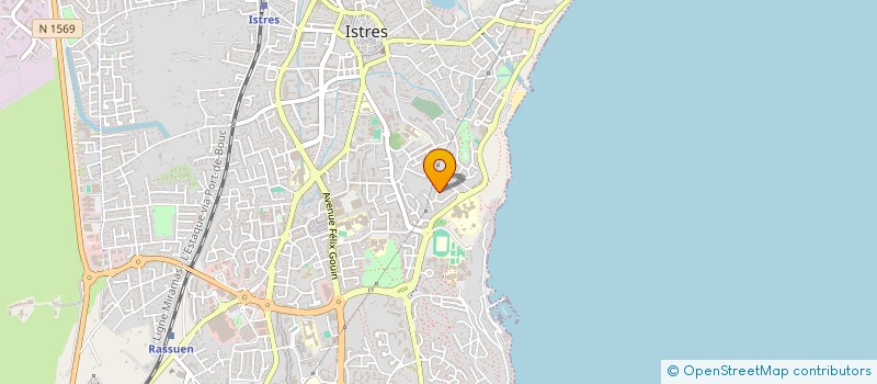 localisation de l'entreprise PHOTECHANGE à ISTRES