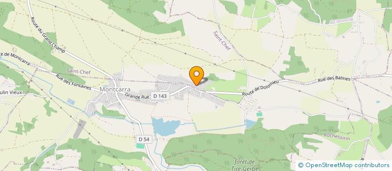 localisation de l'entreprise PHOTI'CEL  SAINT-CHEF