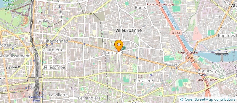localisation de l'entreprise PHOTO BCD à VILLEURBANNE