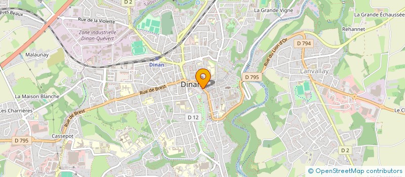 localisation de l'entreprise PHOTO CAVAN à DINAN