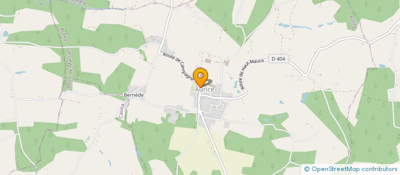 localisation de l'entreprise PHOTO CLUB D'AURICE (P.C.A.)  AURICE