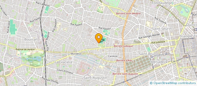 localisation de l'entreprise PHOTO CLUB DE BORDEAUX  BORDEAUX