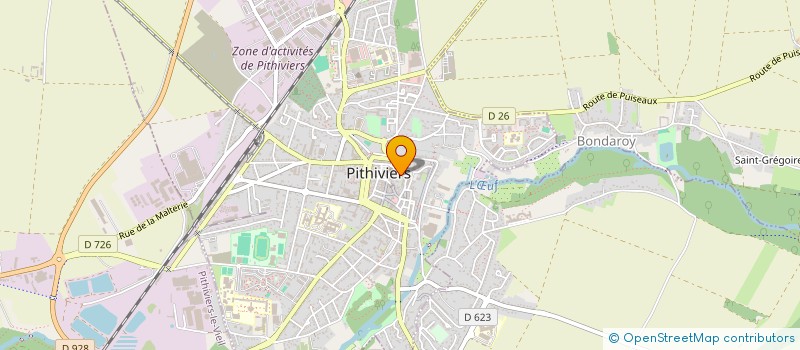 localisation de l'entreprise PHOTO CLUB DE PITHIVIERS à PITHIVIERS
