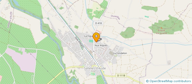 localisation de l'entreprise PHOTO-CLUB DE SALLELES D'AUDE à SALLELES-D'AUDE