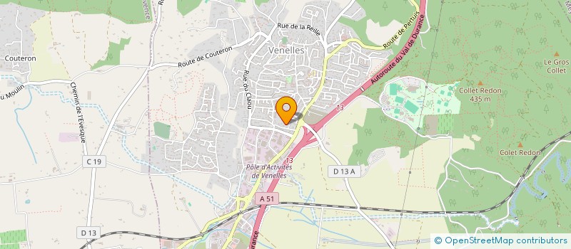 localisation de l'entreprise PHOTO CLUB DE VENELLES (P.C.V.)  VENELLES