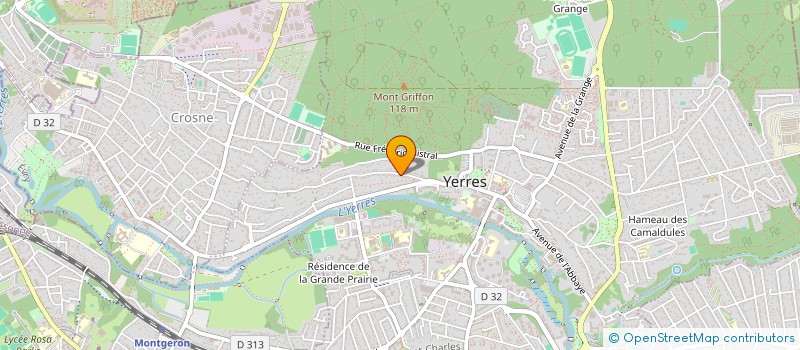 localisation de l'entreprise PHOTO CLUB DE YERRES  YERRES