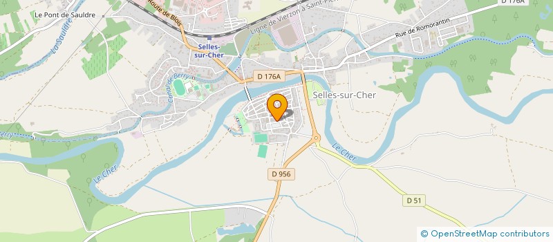 localisation de l'entreprise PHOTO CLUB SELLOIS  SELLES-SUR-CHER